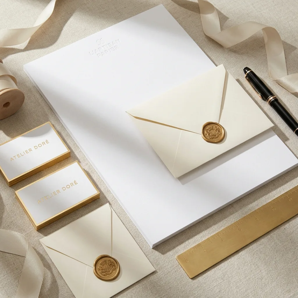 Full stationery identity system