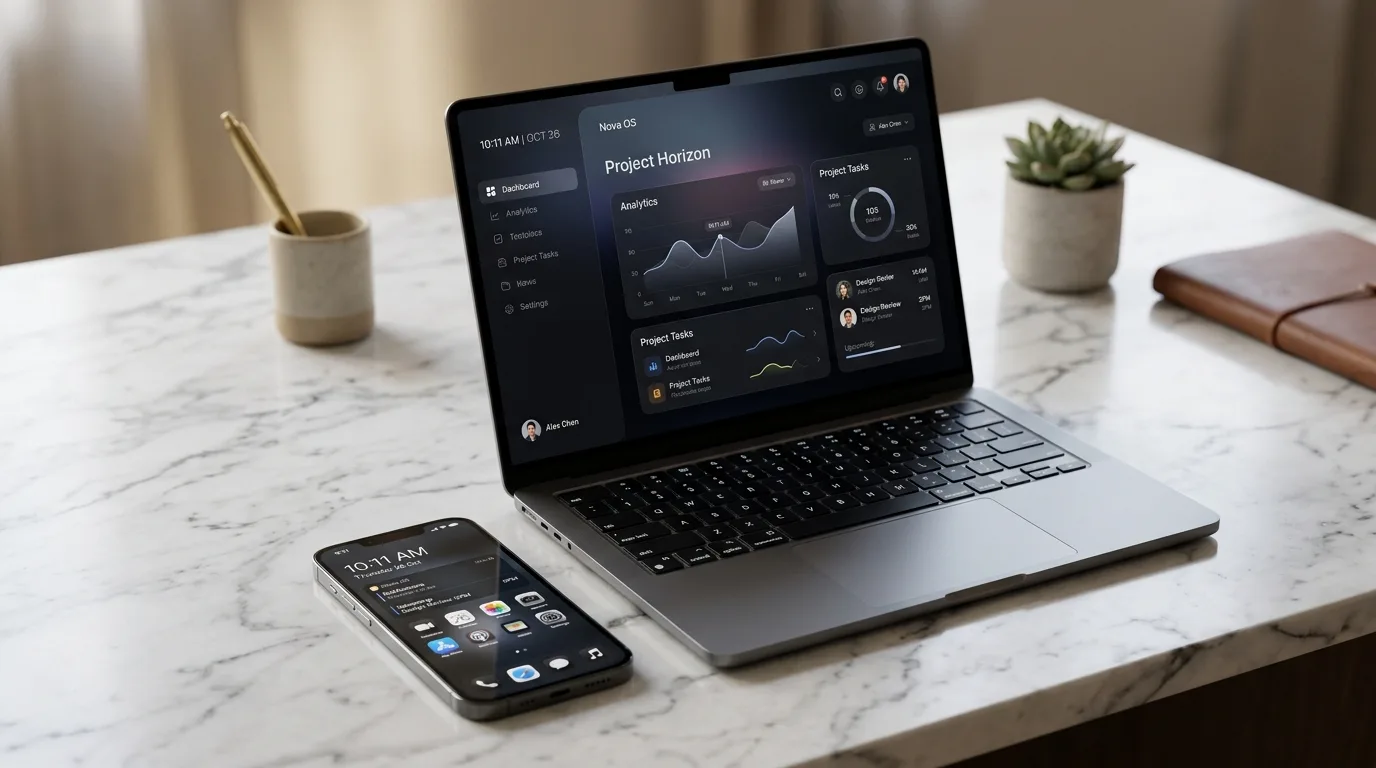 Premium device mockup