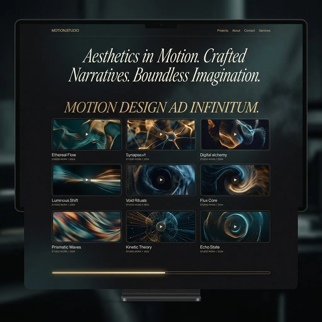 Motion design portfolio