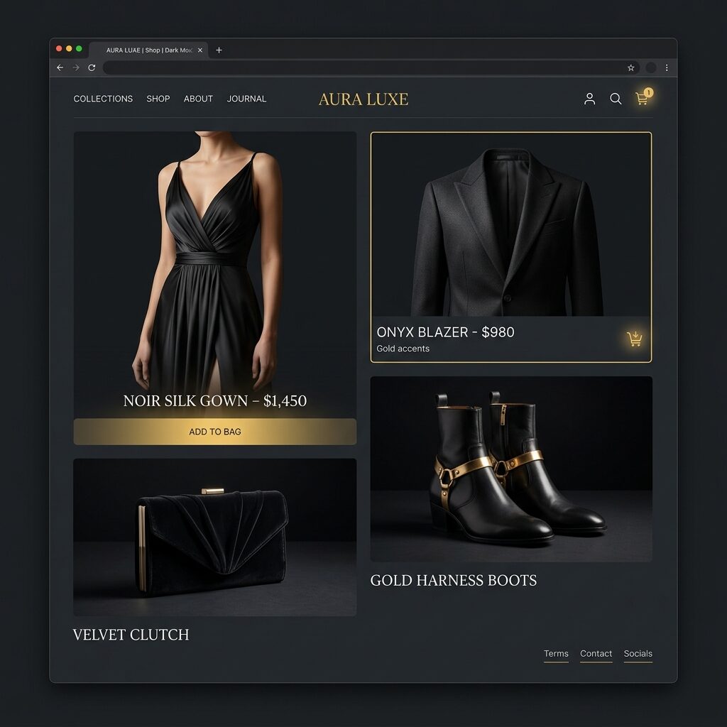 Confidential client web project, blurred and protected under NDA